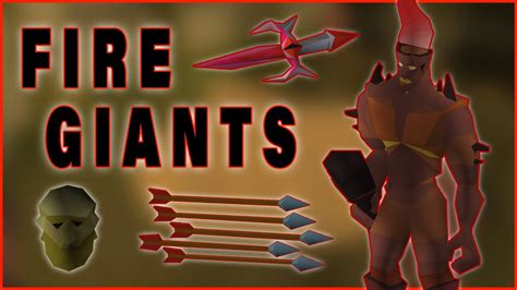 fire giant osrs|Fast and Easy Fire Giants Slayer Guide OSRS .